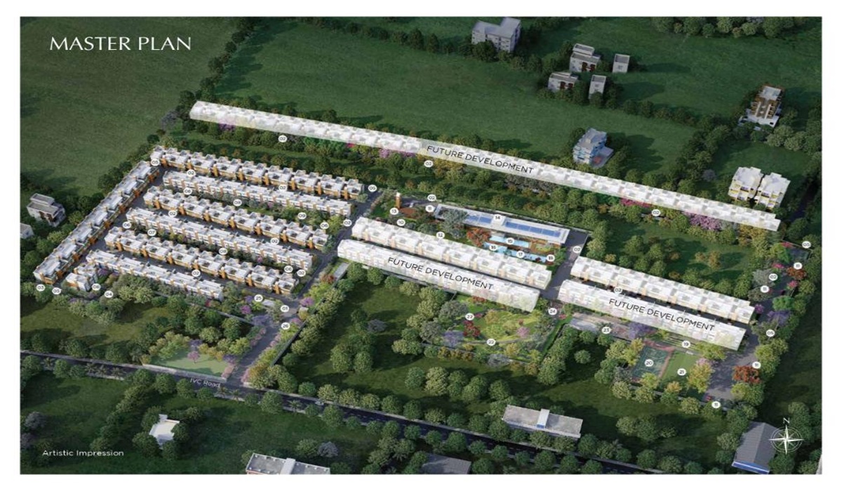 Master Plan Provident Deansgate in IVC Road, North Bangalore