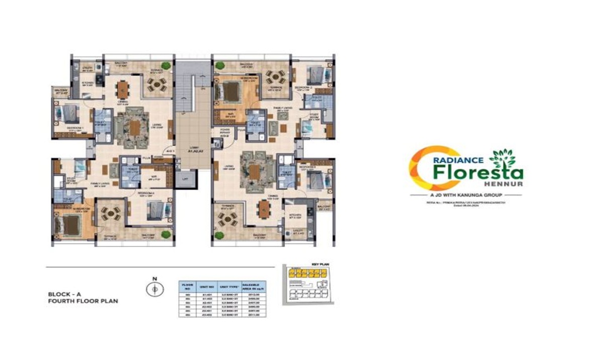 Radiance Floresta in Hennur Road, Bangalore