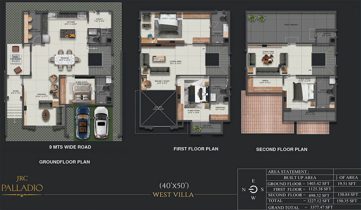 JRC Palladio Villas in Sarjapur Attibele Road, Bangalore